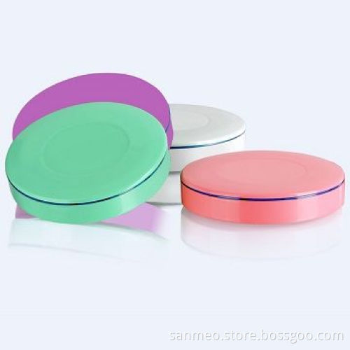 Portable Power Bank, 4,400mAh Elegant Circular Design, Special UV Painting, Power Capacity Indicator